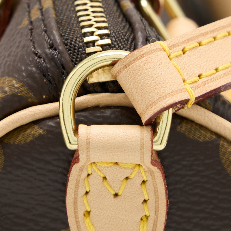 Louis Vuitton Nano Speedy Monogram Canvas GHW