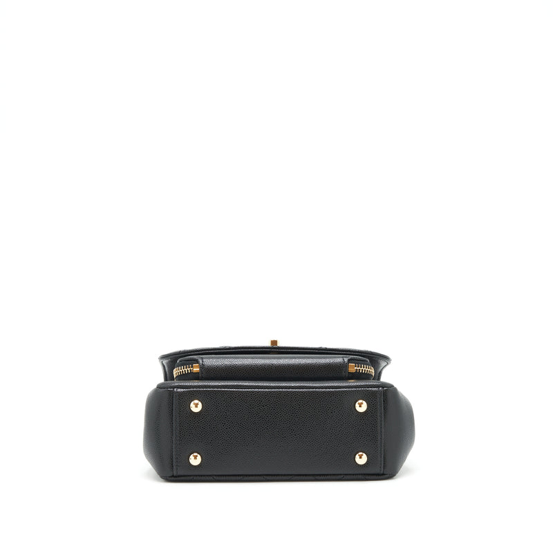 Chanel Small Business Affinity Caviar Black LGHW (Microchip)