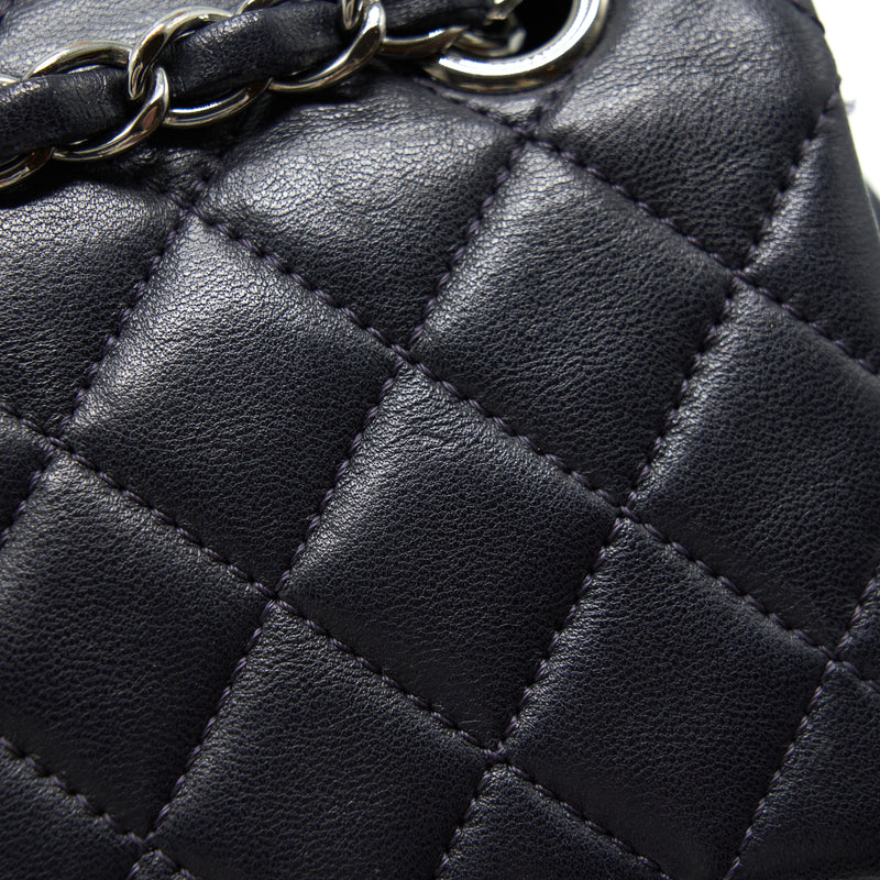 Chanel Quilted Urban Spirit Backpack Lambskin Black SHW