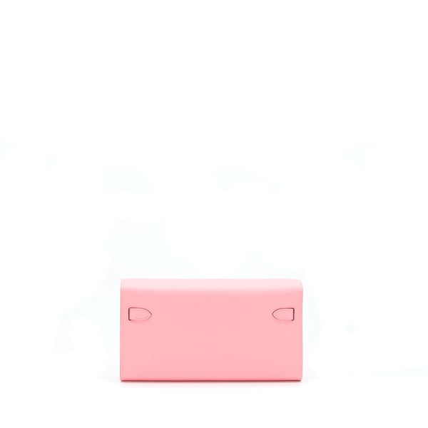 Hermes Kelly To Go Epsom 1Q Rose Confetti SHW Stamp Z