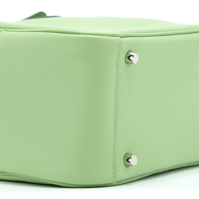 Hermes Mini Lindy Swift Vert Criquet SHW Stamp Y