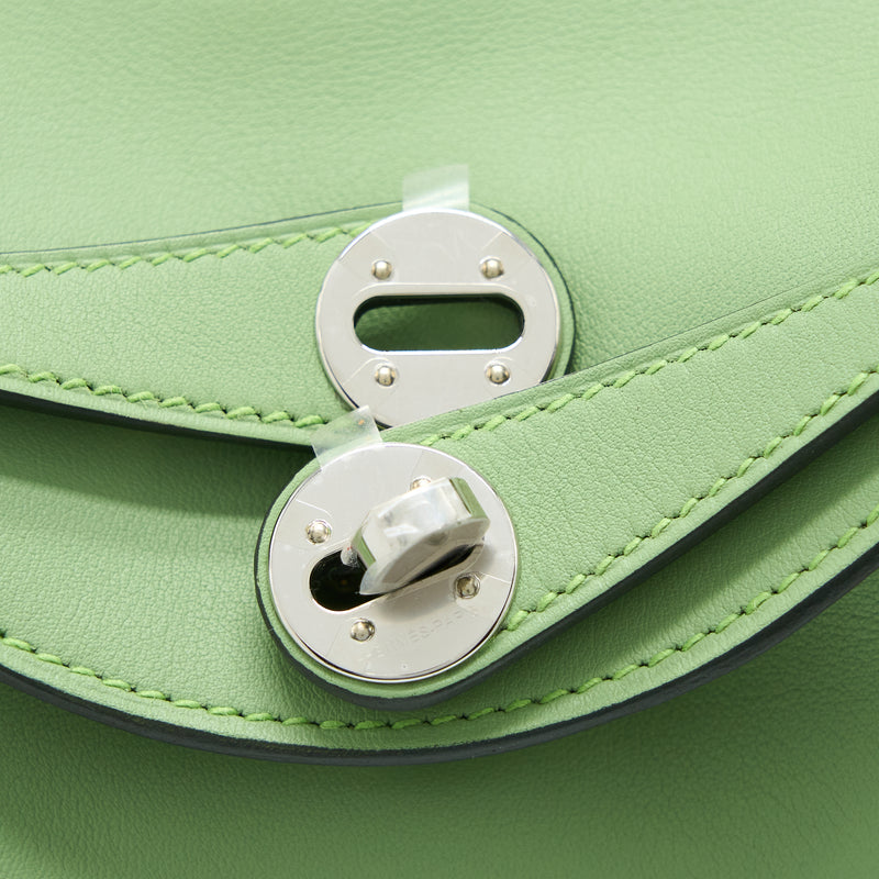 Hermes Mini Lindy Swift Vert Criquet SHW Stamp Y