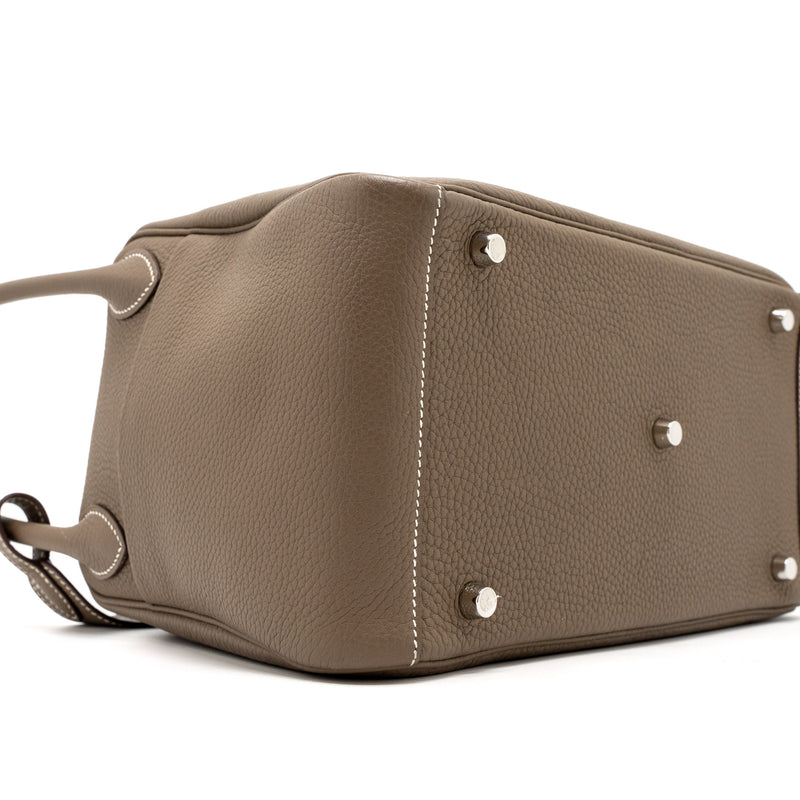 Hermes Lindy 30 Clemence Etoupe SHW Stamp A