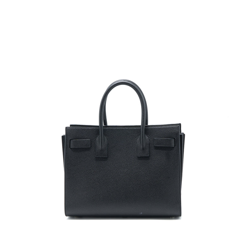 Saint Laurent Baby Sac De Jour Grained Calfskin Black SHW