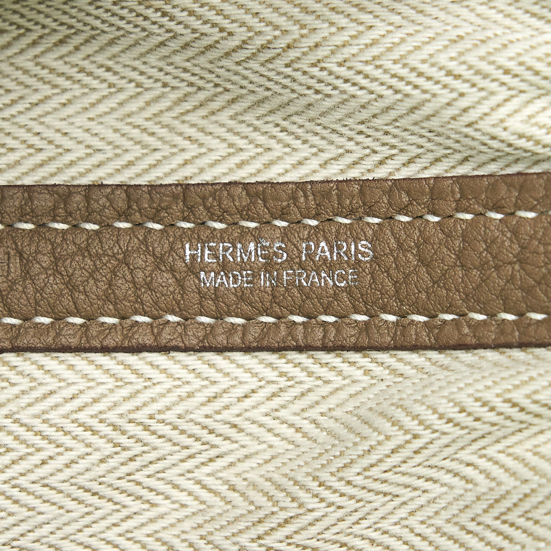 Hermes garden Party 36 etoupe SHW stamp C