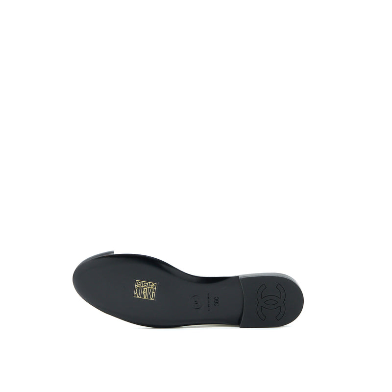 Chanel Size 36 Ballerina Shoes With Charm Chain