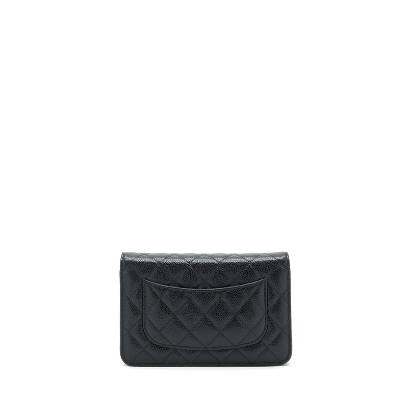 Chanel Classic Wallet On Chain Caviar Black GHW