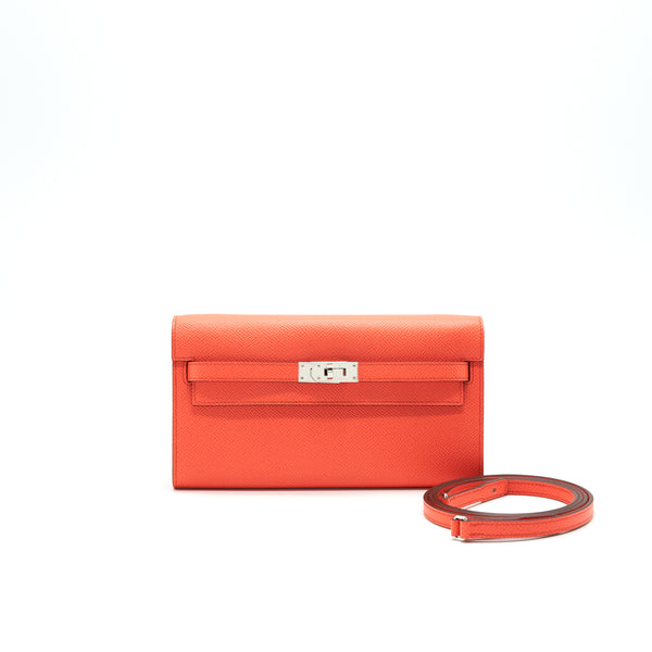 Hermes Classic Kelly TO Go Rose Texas SHW