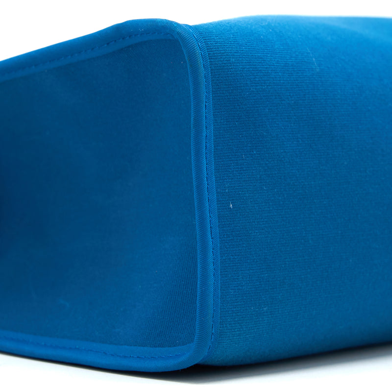 Hermes Herbag Zip 31 Bag Canvas Blue SHW Stamp X