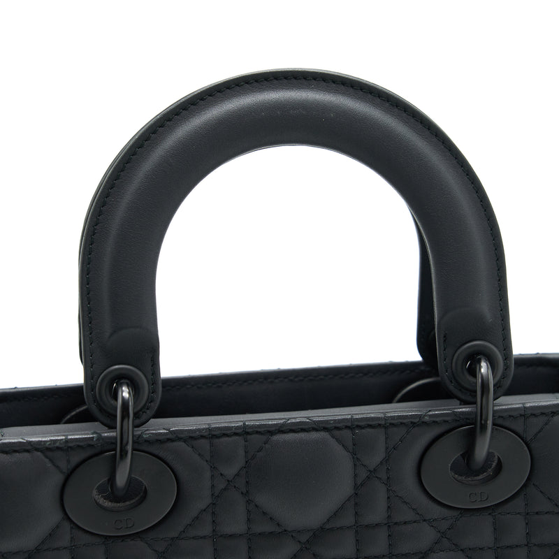 Dior Small Lady Dior Tote bag so black