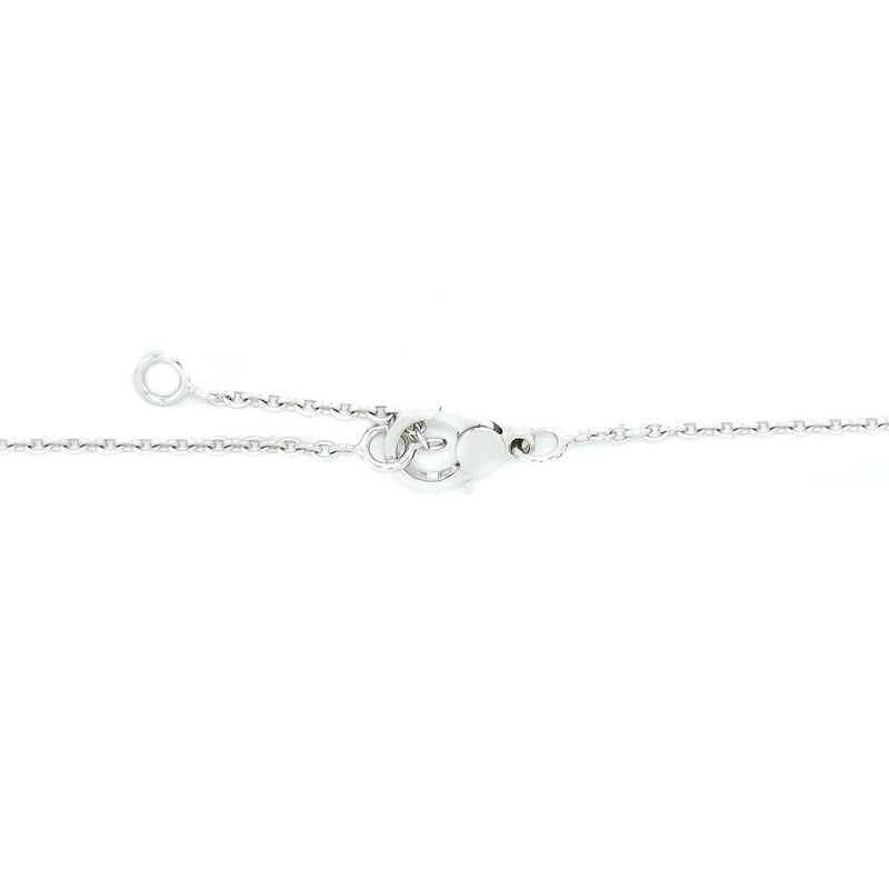 Hermes Finesse Necklace White Gold with Diamonds
