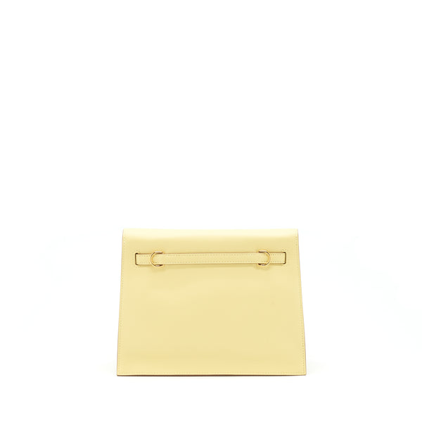 Hermes Kelly Danse Swift 1Z Jaune Poussin GHW Stamp Z