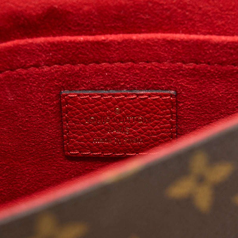 Louis Vuitton Pallas Chain Bag Cerise Monogram Canvas/Leather GHW
