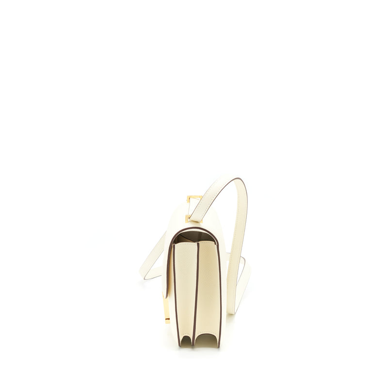 Hermes Mini Constance Epsom Nata GHW Stamp U