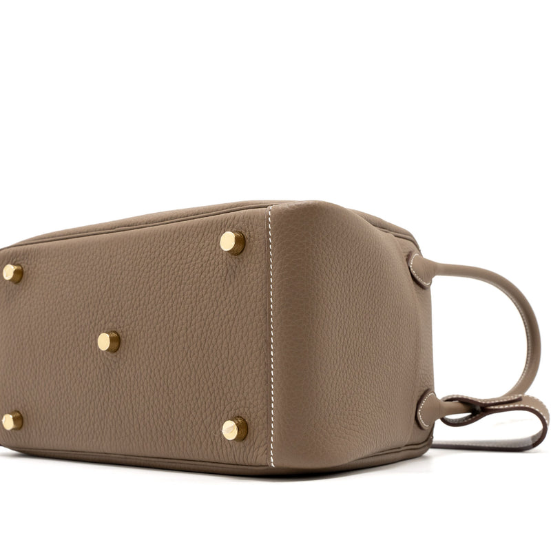 Hermes Lindy 26 Clemence Etoupe GHW Stamp U