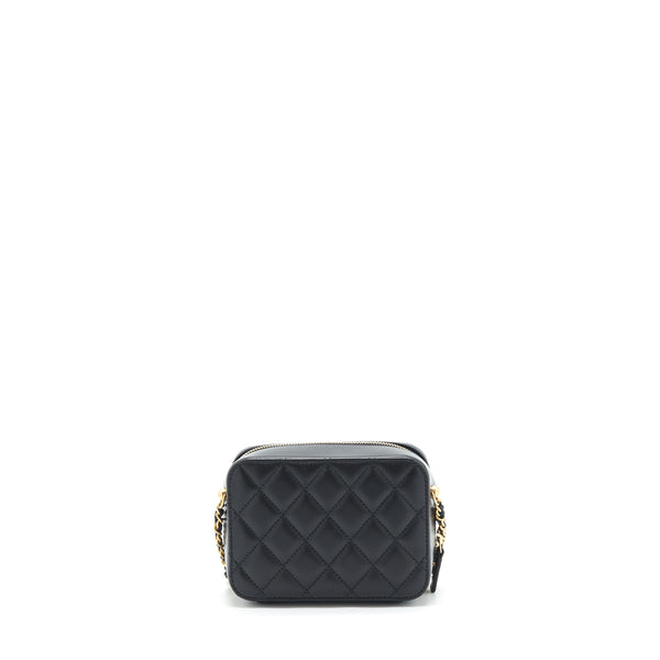 Chanel Pearl Crush Camera Bag Lambskin Black GHW