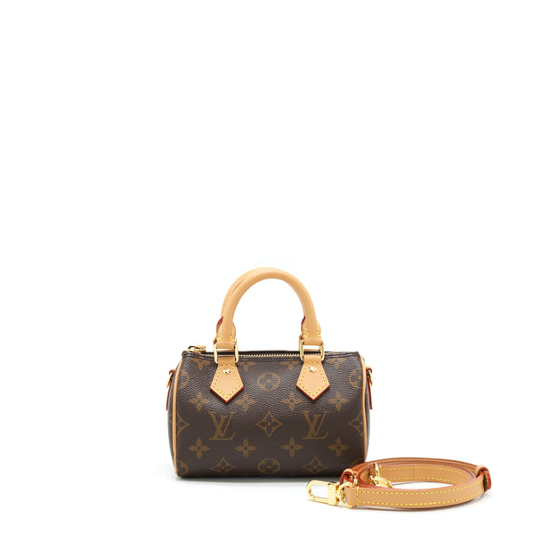 Louis Vuitton New Nano Speedy Monogram Canvas
