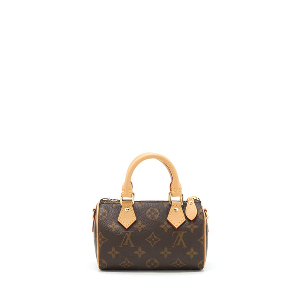 Louis Vuitton New Nano Speedy Monogram Canvas