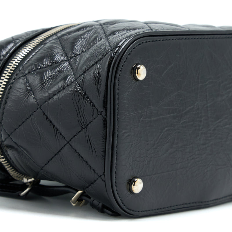 Chanel PVC Aquarium Backpack Black PVC/Aged Calfskin SHW