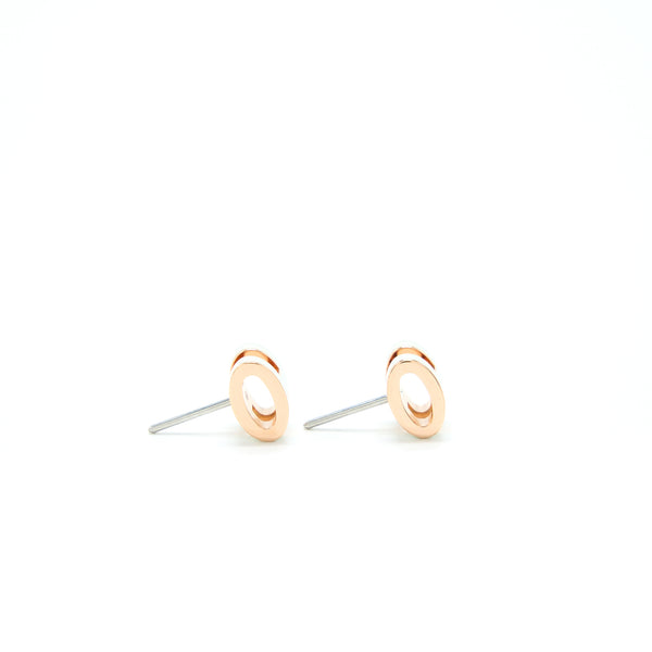 Hermes Mini Pop H Earring Vert Fizz RGHW