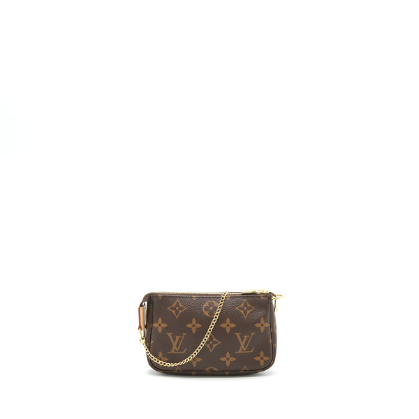 Louis Vuitton Mini Pochette Monogram Canvas GHW