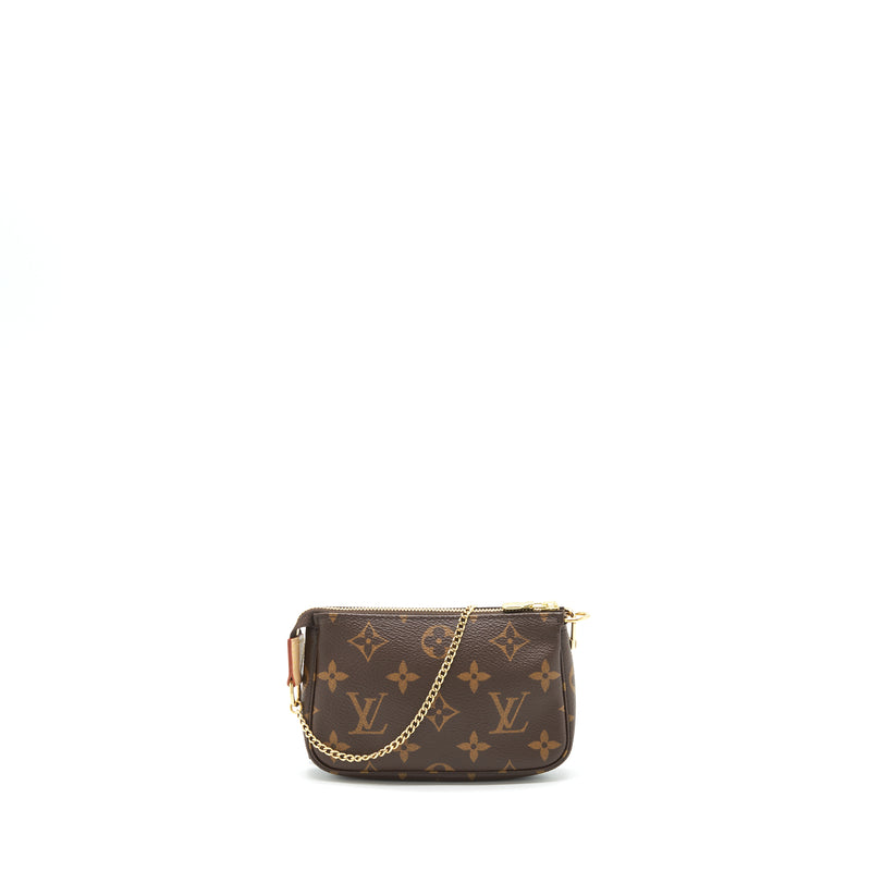 Louis Vuitton Mini Pochette Monogram Canvas GHW