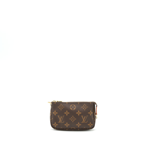 Louis Vuitton Mini Pochette Monogram Canvas GHW