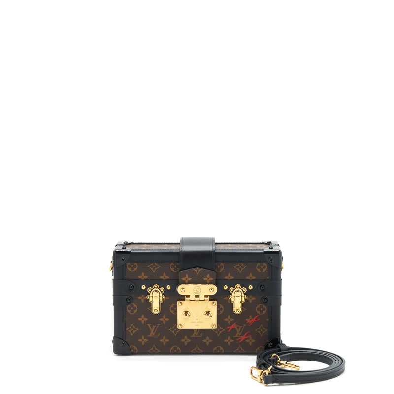 Louis Vuitton Petite Malle Monogram Canvas GHW