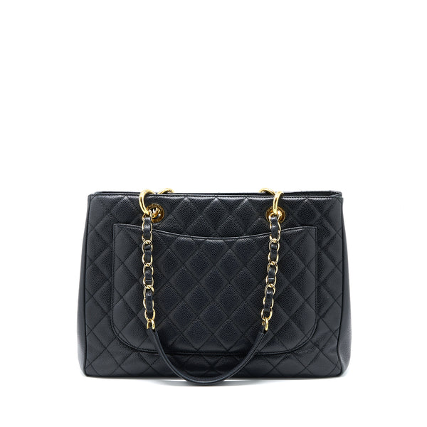 Chanel Grand Shopping Tote Bag Caviar Black GHW