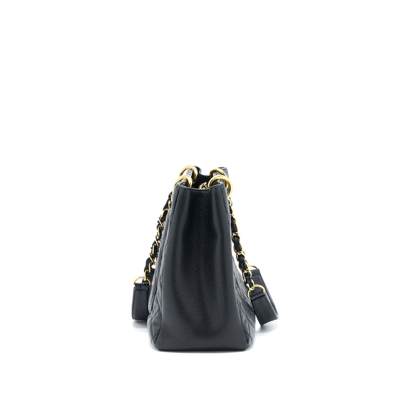Chanel Grand Shopping Tote Bag Caviar Black GHW