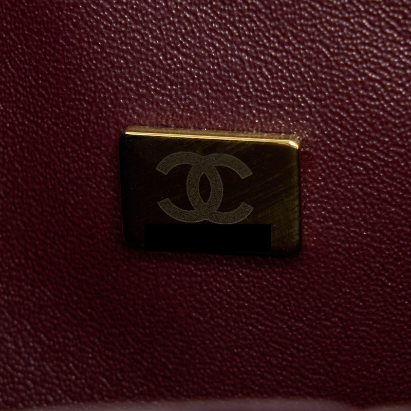 Chanel Classic Jumbo Double Flap Caviar Black GHW (Microchip)