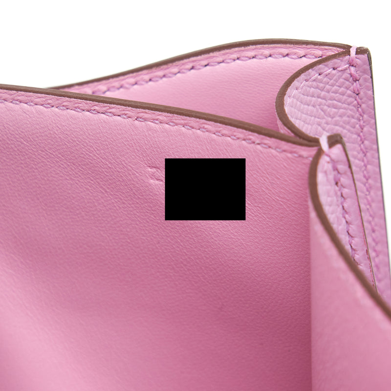 Hermes Mini Constance Epsom X9 Mauve Sylvestre RGHW Stamp Z
