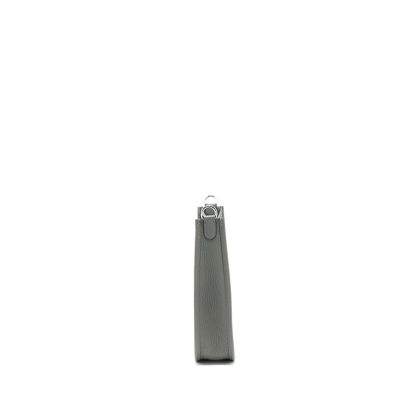 Hermes Mini Evelyne Clemence 0L Gris Meyer SHW Stamp U