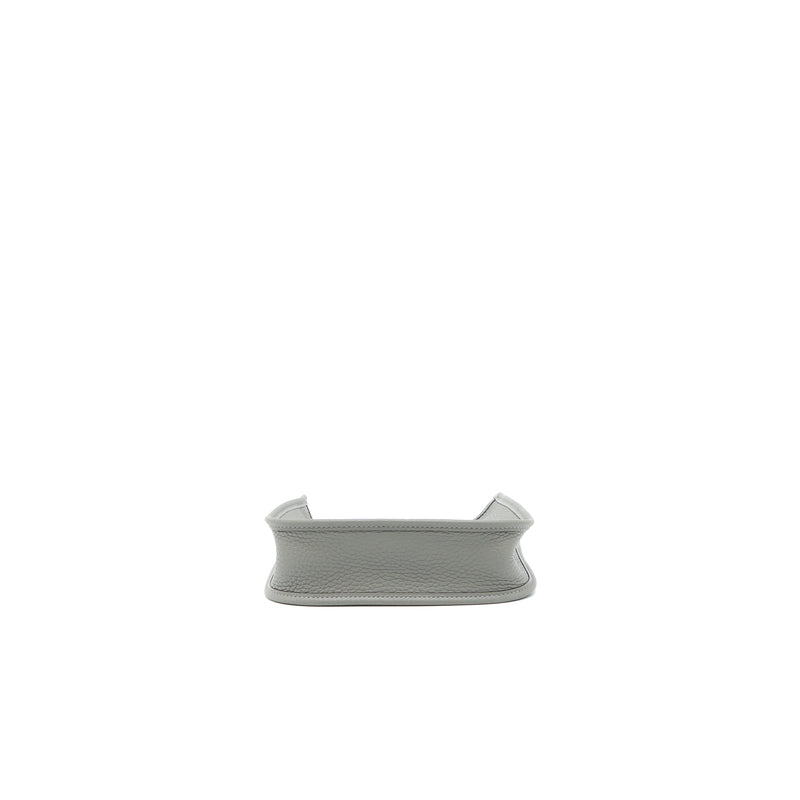 Hermes Mini Evelyne Clemence 0L Gris Meyer SHW Stamp U