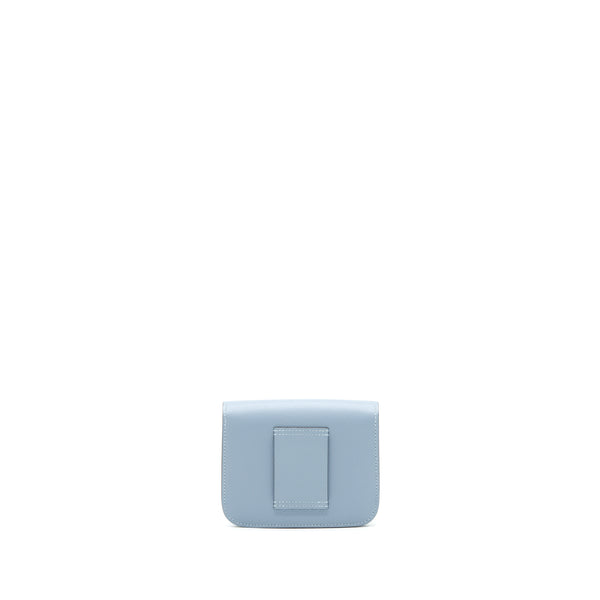 Hermes Constance Slim Evercolor J7 Blue Line SHW Stamp Z