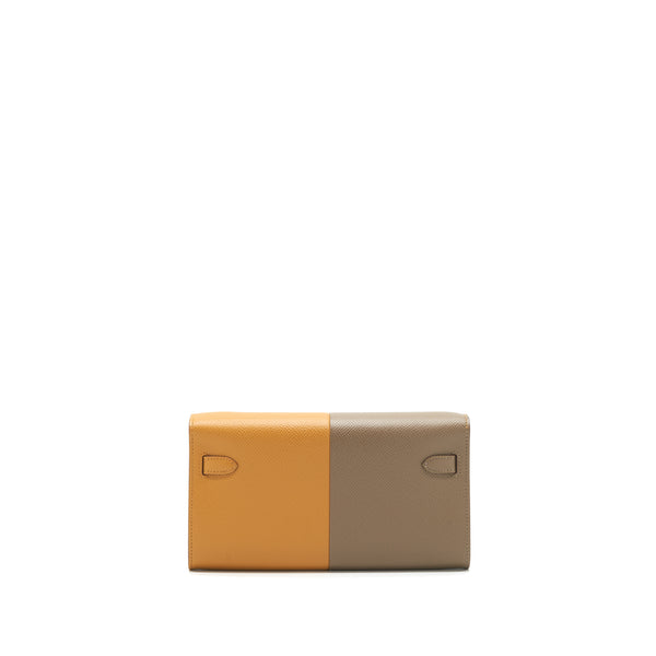 Hermes Kelly To Go Epsom Sesame/Etoupe SHW Stamp Z