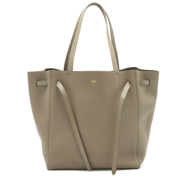 SMALL CABAS PHANTOM IN SOFT GRAINED CALFSKIN GREY