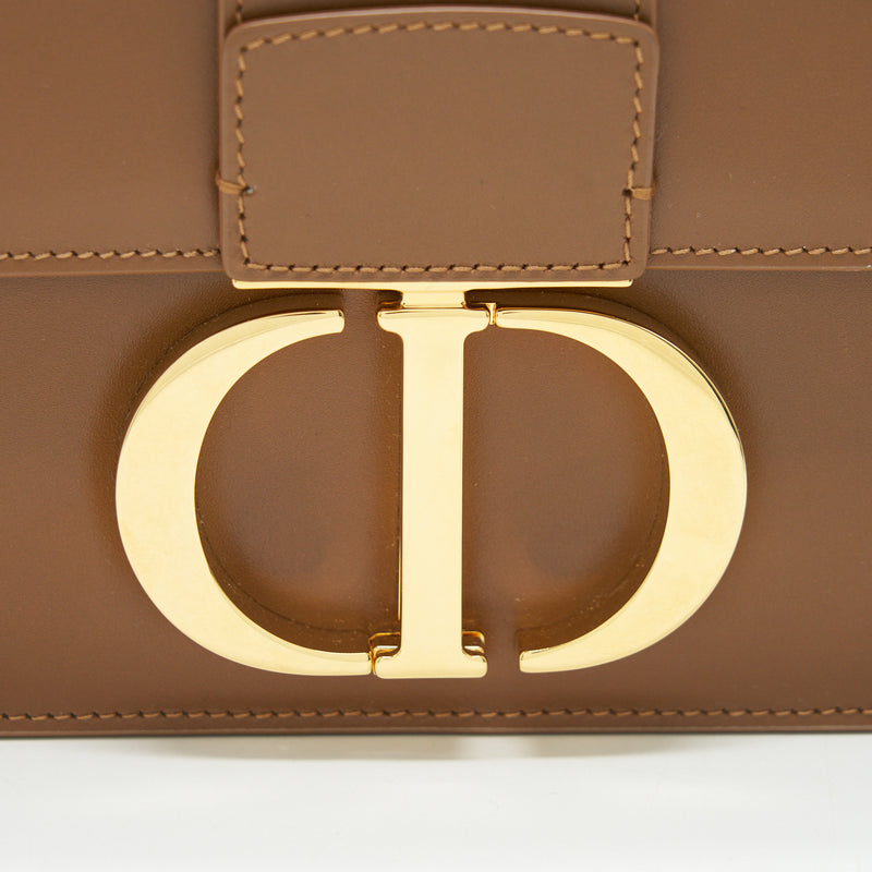 DIOR 30 MONTAIGNE MEDIUM BAG CALFSKIN CARAMEL