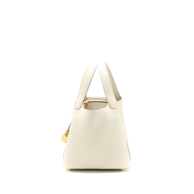 Hermes Picotin 18 Lock Bag Clemence Benton GHW Stamp U