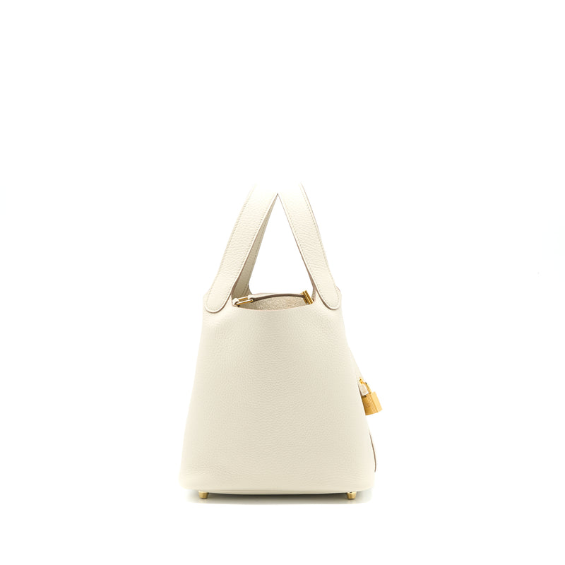 Hermes Picotin 18 Lock Bag Clemence Benton GHW Stamp U