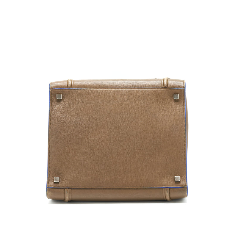 Celine Phantom Tote Bag Dark Brown/Blue SHW