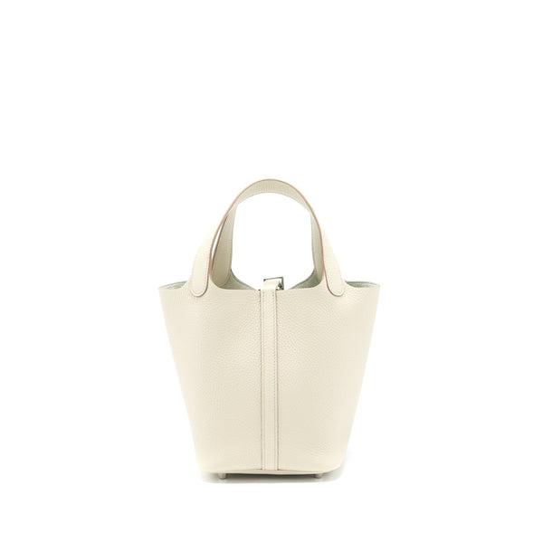 Hermes Picotin 18 Lock Bag Clemence Benton SHW Stamp U