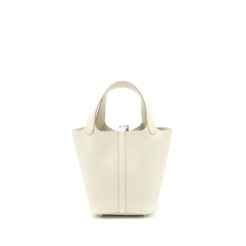 Hermes Picotin 18 Lock Bag Clemence Benton SHW Stamp U