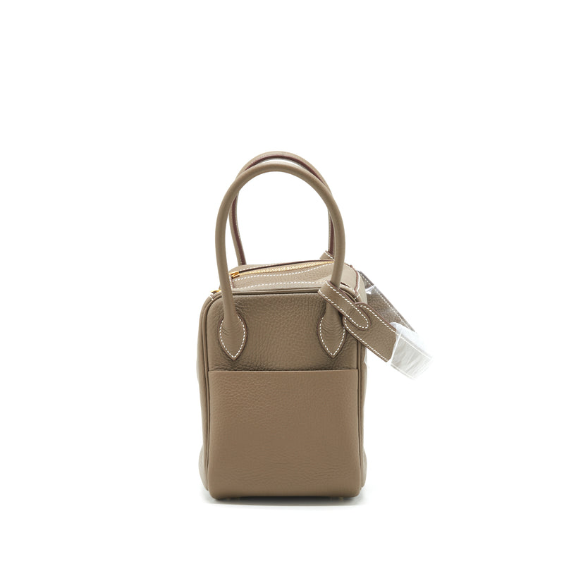 Hermes Lindy 26 Clemence Etoupe GHW Stamp Z