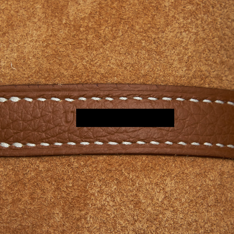 Hermes Picotin 18 Clemence Gold GHW Stamp U