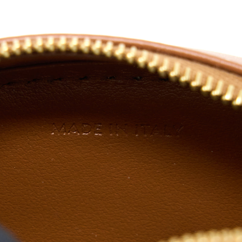 Celine Crossbody Oval Purse Cuirass Triomphe Smooth Calfskin Tan GHW