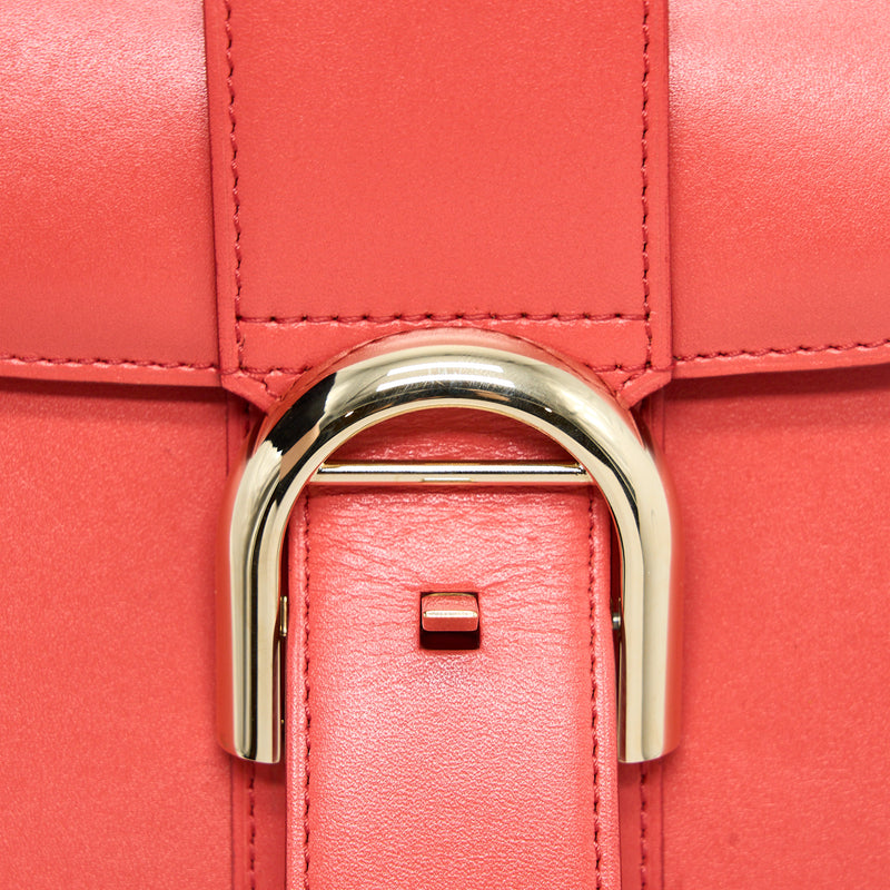 Delvaux Mini Brilliant Box Calfskin Sunset GHW