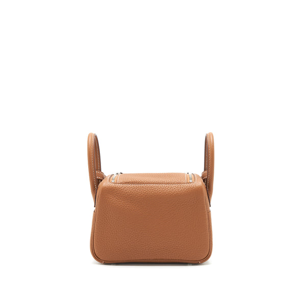 Hermes Mini Lindy Gold With SHW Stamp Y