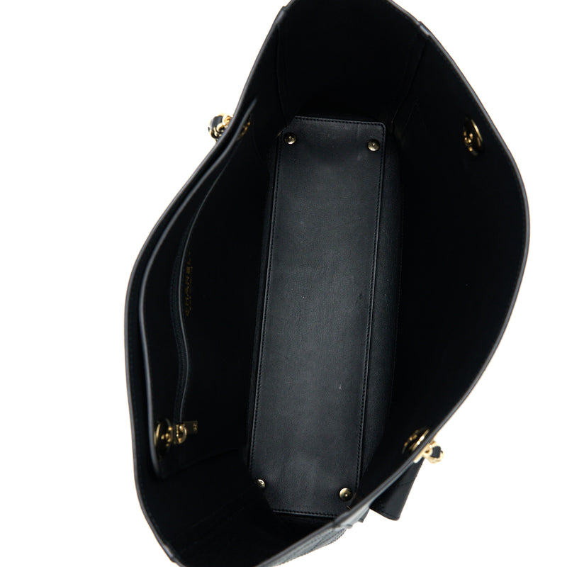 Chanel Tote Bag Lambskin Black LGHW