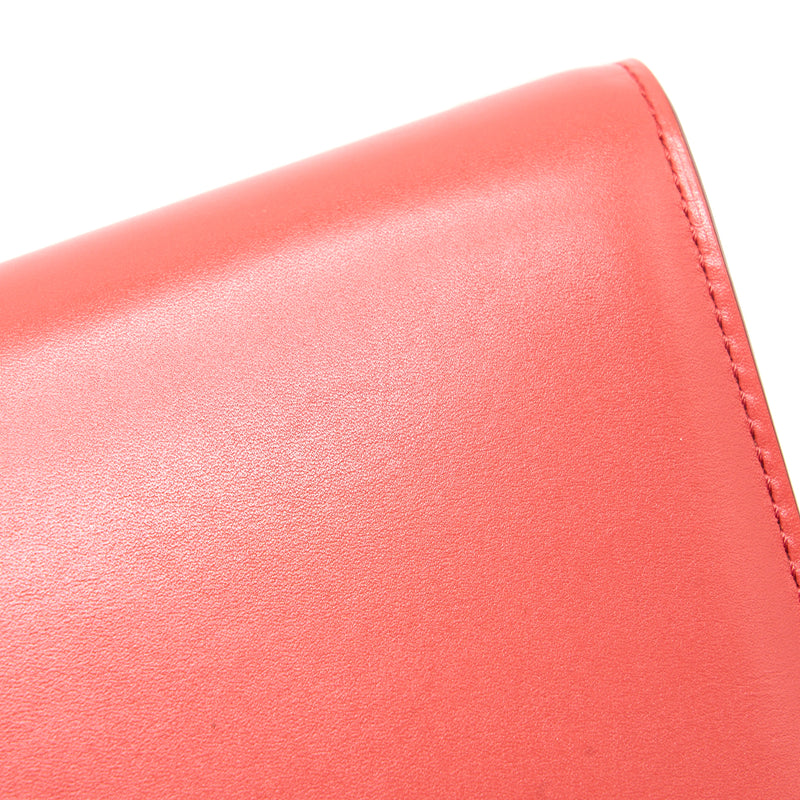 Delvaux Mini Brilliant Box Calfskin Sunset GHW